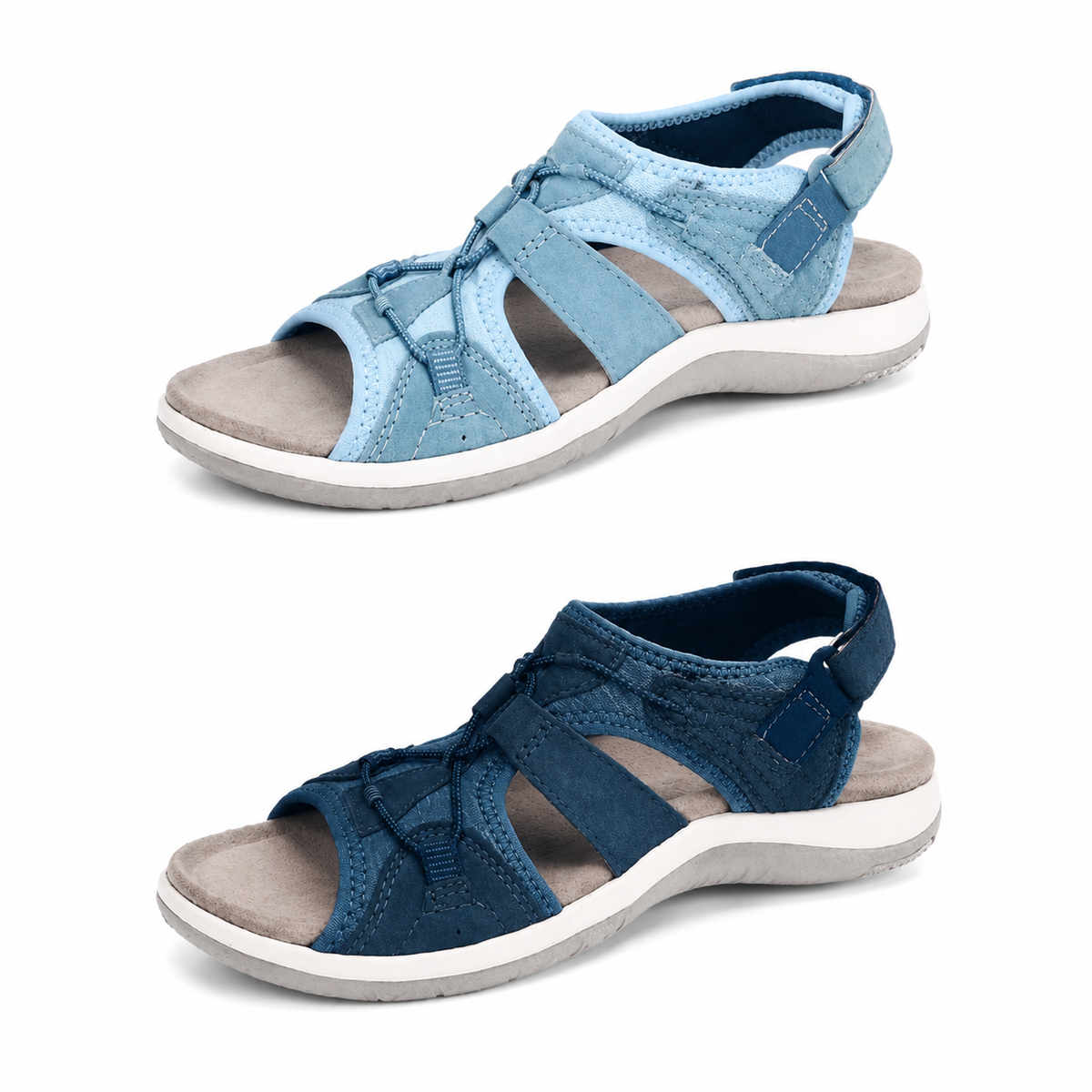 🔥 LAST DAY SALE – 80% OFF ✨ Adjustable Orthopedic Diabetic Sandals for Foot Deformity, Arch Support & All-Day Comfort