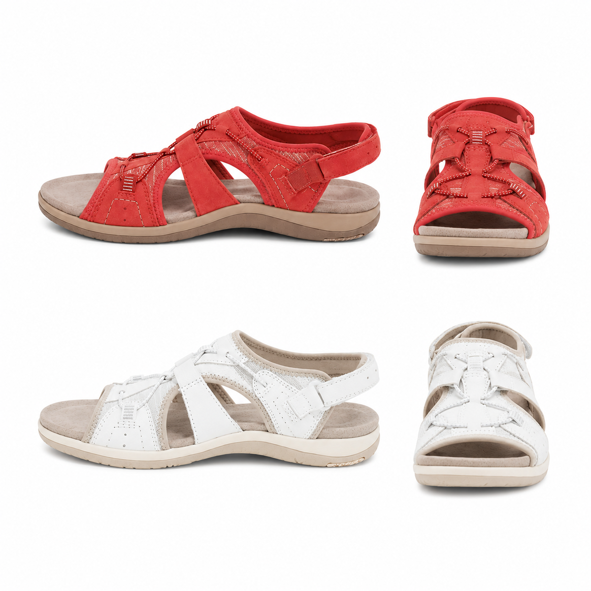 🔥 LAST DAY SALE – 80% OFF ✨ Adjustable Orthopedic Diabetic Sandals for Foot Deformity, Arch Support & All-Day Comfort