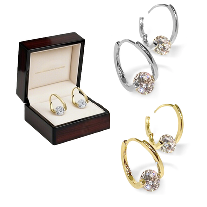 (🔥LAST DAY – 70% OFF🔥) 🎉 CZTICLE® Lymphvity MagneTherapy Germanium Earrings
