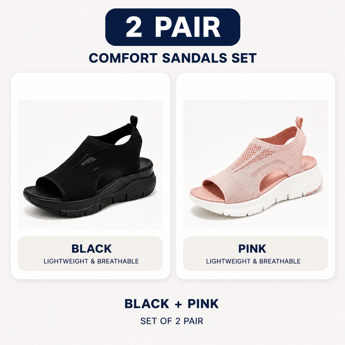 🔥 LAST DAY – 80% OFF ✨ Comfortable Orthopaedic Sandals Designed to Support Tired Feet