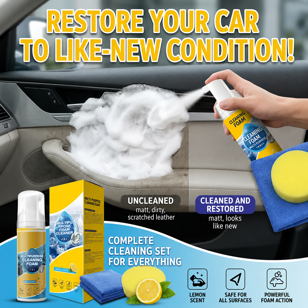 🔥Last Day Sale – 80% Off💦 4-in-1 Multi-Enzyme Cleaning Foam