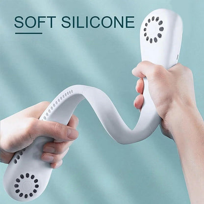 Portable Bladeless Hanging Neck Fan - 3-Second Instant Cooling