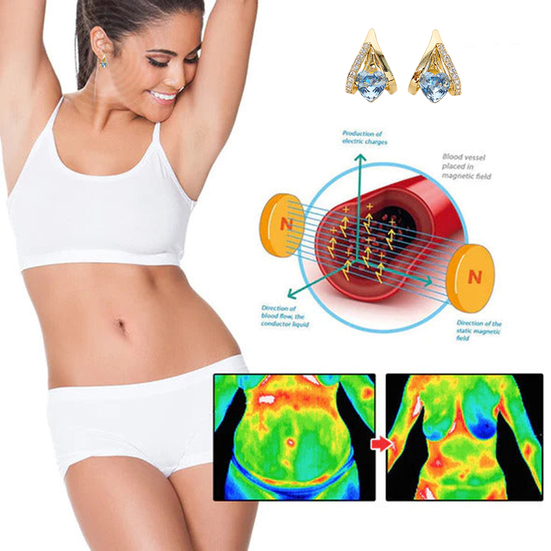 （LAST DAY SALE-80% OFF🔥)👩‍⚕️🎉 𝐂𝐙𝐓𝐈𝐂𝐋𝐄® 𝐋𝐲𝐦𝐩𝐡𝐯𝐢𝐭𝐲 𝐌𝐚𝐠𝐧𝐞𝐓𝐡𝐞𝐫𝐚𝐩𝐲 𝐆𝐞𝐫𝐦𝐚𝐧𝐢𝐮𝐦 𝐄𝐚𝐫𝐫𝐢𝐧𝐠𝐬 (𝐎𝐧𝐜𝐞 𝐃𝐚𝐢𝐥𝐲, 𝐯𝐢𝐬𝐢𝐛𝐥𝐞 𝐜𝐡𝐚𝐧𝐠𝐞𝐬 𝐢𝐧 𝟕 𝐝𝐚𝐲𝐬）𝐎𝐛𝐞𝐬𝐢𝐭𝐲, 𝐃𝐢𝐚𝐛𝐞𝐭𝐞𝐬, 𝐒𝐥𝐞𝐞𝐩 𝐀𝐩𝐧𝐞𝐚, 𝐀𝐧𝐝 𝐉𝐨𝐢𝐧𝐭 𝐈𝐬𝐬𝐮𝐞𝐬🍃