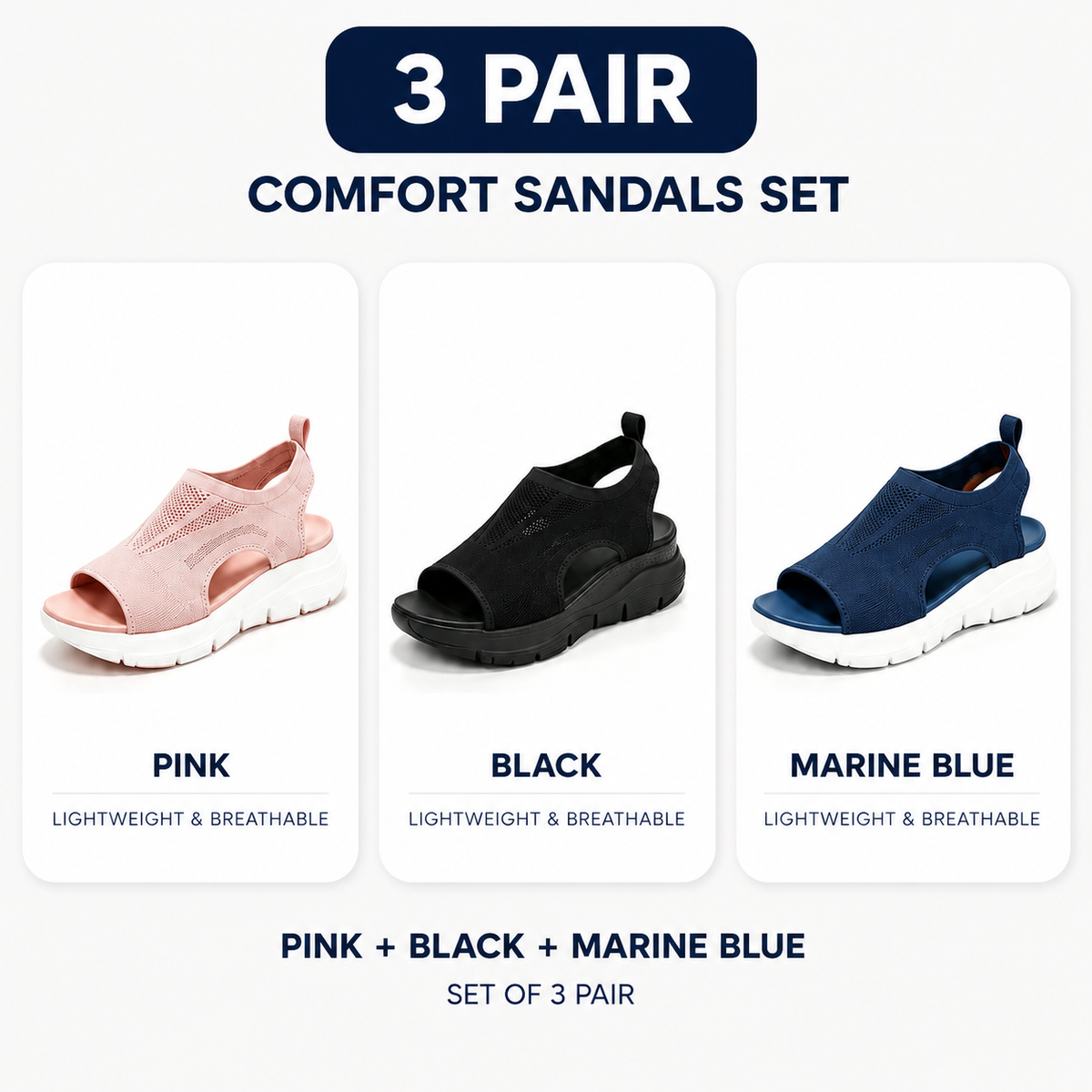 🔥 LAST DAY – 80% OFF ✨ Comfortable Orthopaedic Sandals Designed to Support Tired Feet