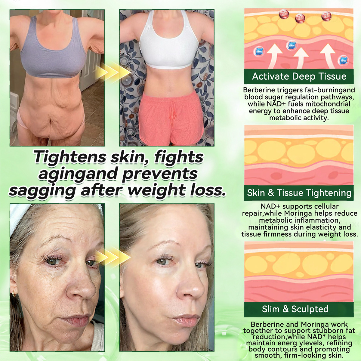 🔥 Newly Arrived | Purelora® Moringa Berberine NAD+ 10-in-1 Nano Microneedle Patch (Just once daily · Visible changes in as little as 7 days) ✅ Supports weight management, loose skin, blood sugar balance, sleep apnoea, joint discomfort and more