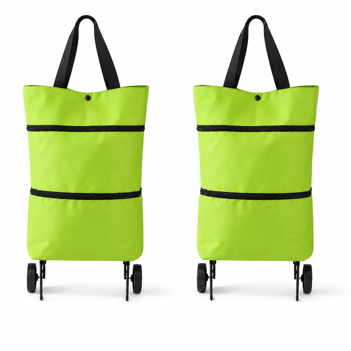 🛒 Foldable Shopping Trolley – Practical Rolling Shopping Bag for Everyday Use