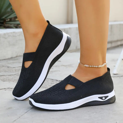 🔥 Breathable Slip-On Comfort Shoes for Women – Lightweight & Easy to Wear 👟