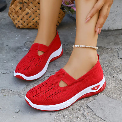 🔥 Breathable Slip-On Comfort Shoes for Women – Lightweight & Easy to Wear 👟