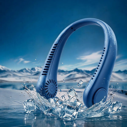 Portable Bladeless Hanging Neck Fan - 3-Second Instant Cooling