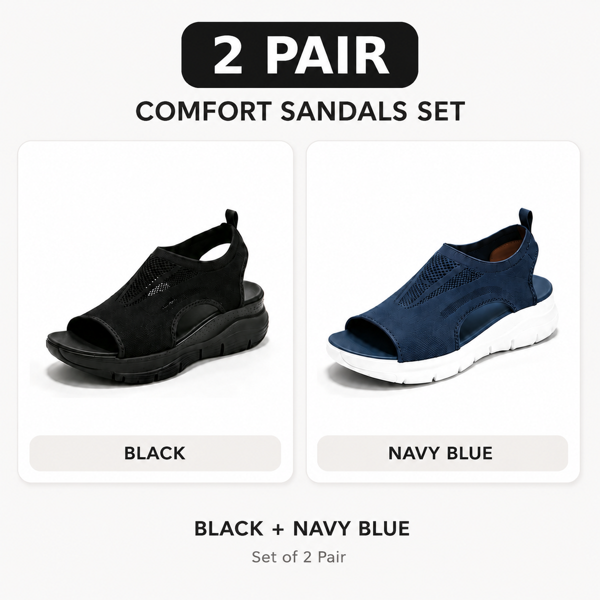 🔥 LAST DAY – 80% OFF ✨ Comfortable Orthopaedic Sandals Designed to Support Tired Feet