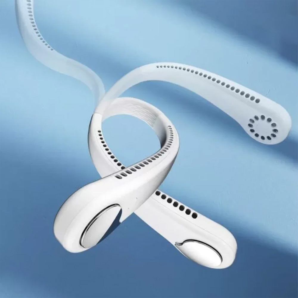 Portable Bladeless Hanging Neck Fan - 3-Second Instant Cooling