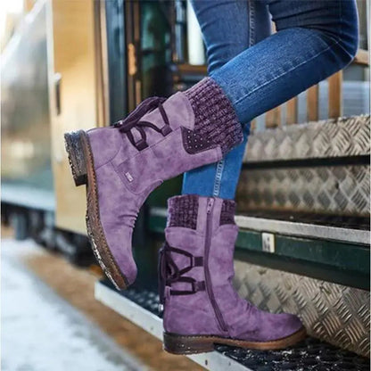 ❄️ Women's Cozy Orthotic Winter Boots | 🦶 Warm Wool Lined Arch Support Boots
