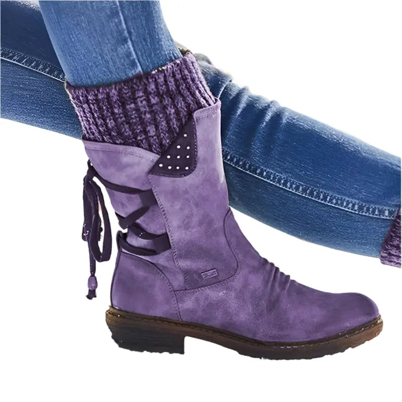 ❄️ Women's Cozy Orthotic Winter Boots | 🦶 Warm Wool Lined Arch Support Boots