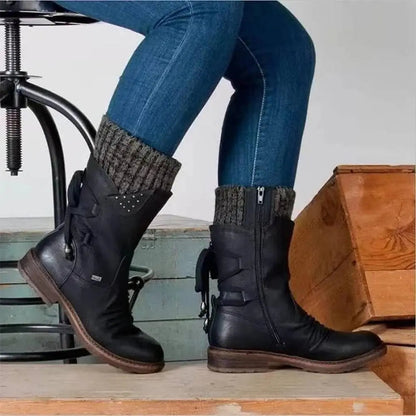 ❄️ Women's Cozy Orthotic Winter Boots | 🦶 Warm Wool Lined Arch Support Boots