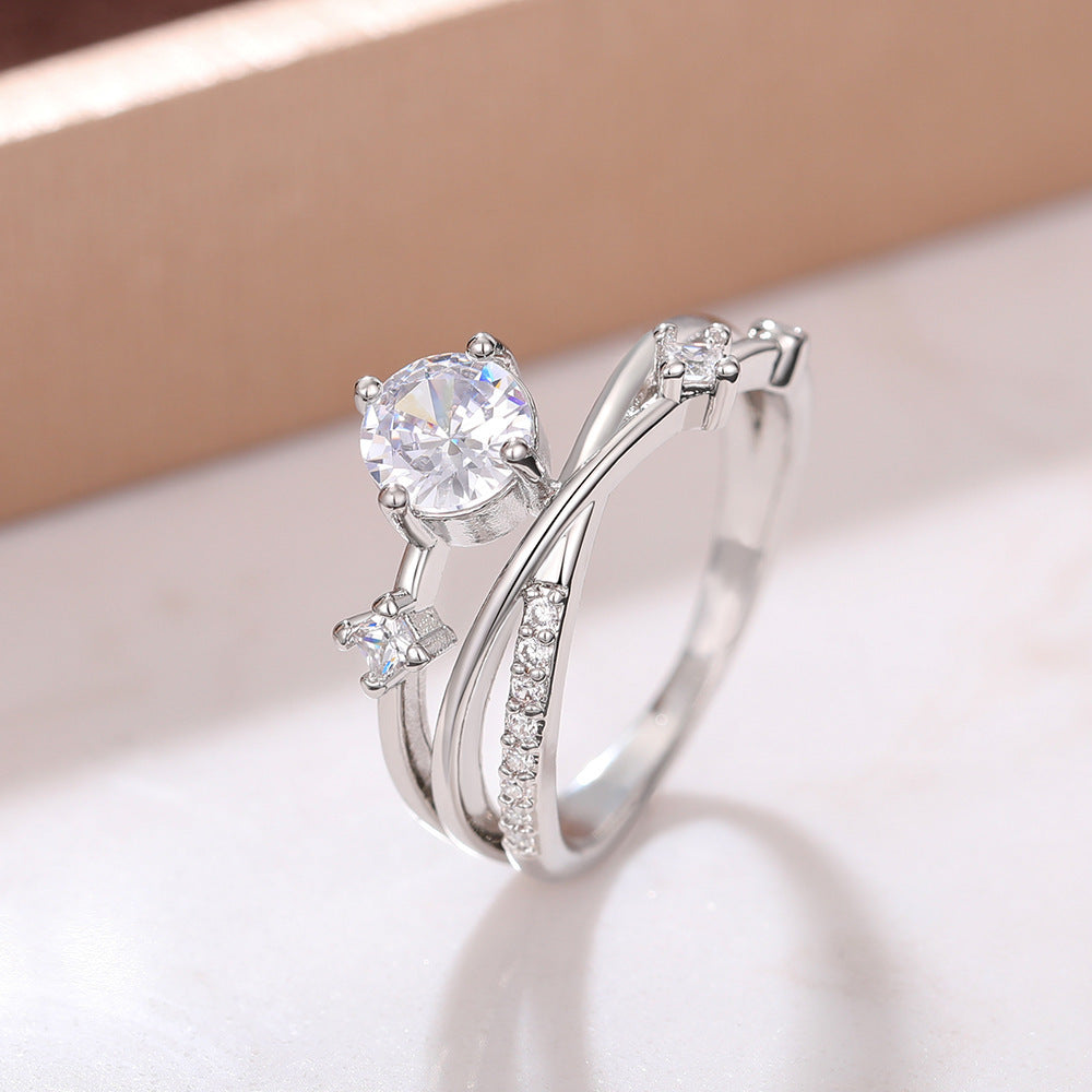 （🔥LAST DAY SALE-80% OFF)𝐂𝐙𝐓𝐈𝐂𝐋𝐄® Diamond Magnetology Lymphvity Ring