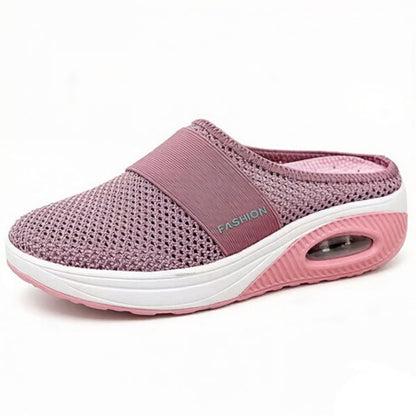 🇬🇧 LAST DAY SALE-80% OFF ✨ BQODQO® Diabetic Air-Cushion Slip-On Walking Shoes, Orthopedic Diabetic Slippers, with Arch-Support