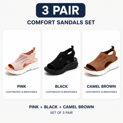 🔥 LAST DAY – 80% OFF ✨ Comfortable Orthopaedic Sandals Designed to Support Tired Feet