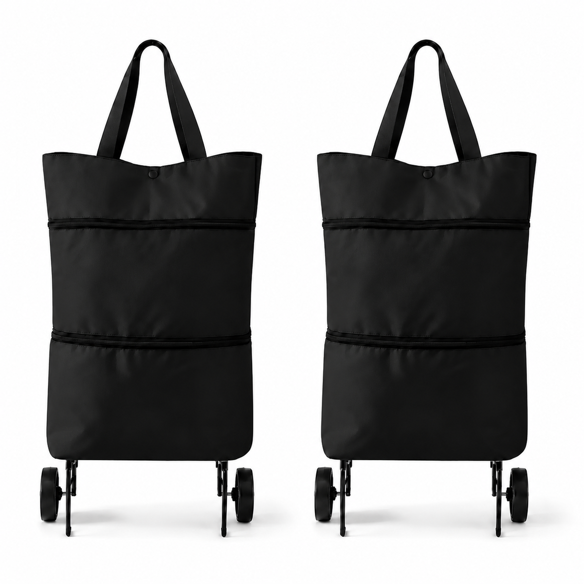 🛒 Foldable Shopping Trolley – Practical Rolling Shopping Bag for Everyday Use