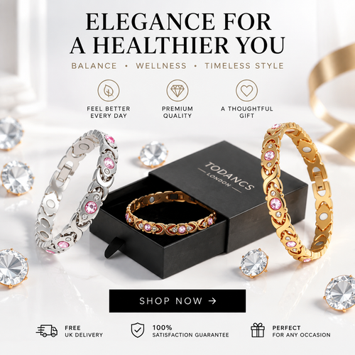 🔥 80% OFF ENDS TODAY – Germanium Lymphvity Detox Bracelet